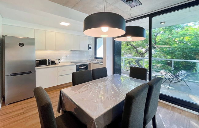 Urban Retreat Elegant Modern Apartment With Balcony in Villa del Parque - Foto 21