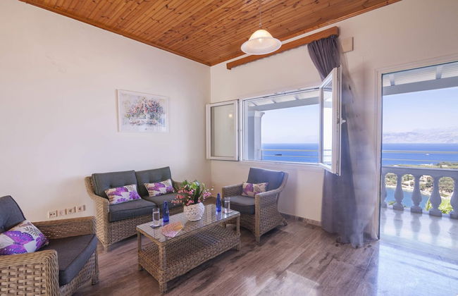 Villa Agathi with amazing view and pool - Foto 7