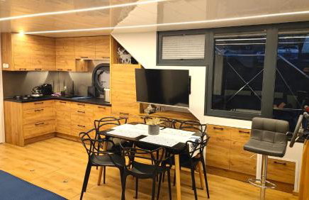 Houseboat Water King apartament pływający dom na wodzie łódź Hausboot 7 os - Foto 8