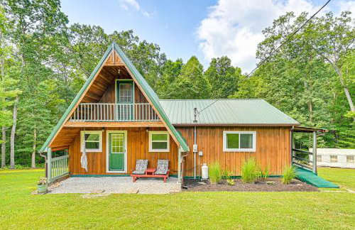 5 Mi to Cave Run Lake Wellington Cabin with Deck! - Foto 1