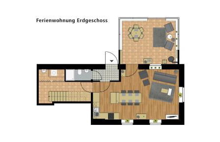 LokoMotel-Wohnung, Luxus Ferienwohnung im Lokschuppen - Foto 6