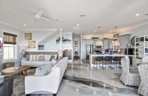 Blue Heaven on the Beach Gulf Front Sleeps 20 6 Br Heated Private Pool - Foto 7