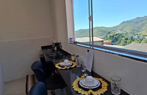 Ap Ouro Pret - com piscina aquecimento solar e churrasqueira - Foto 2