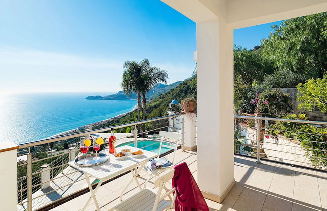 Villa With Panoramic Sea View Pool Near Taormina - Foto 39