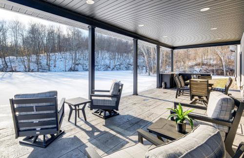 Family Retreat with Fire Pit and Yard in Mineral City - Foto 21