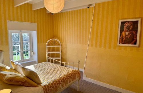 La Clef Decamp La Longère 1750 Hambye piscine grand jardin - Foto 38