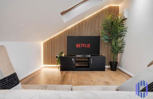 Scandi Loft Style Apartment - Sleeps 6 - near Manchester Airport - Foto 7