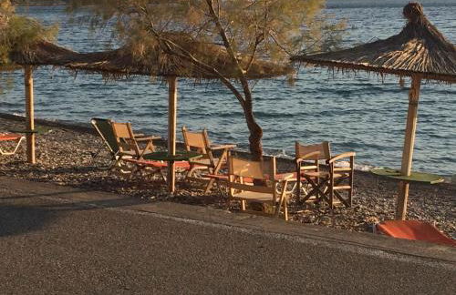 Steinturm mit Dach-Terrasse zwischen Fluß, Meer und Gebirge- Spiti Pirgos - Foto 67