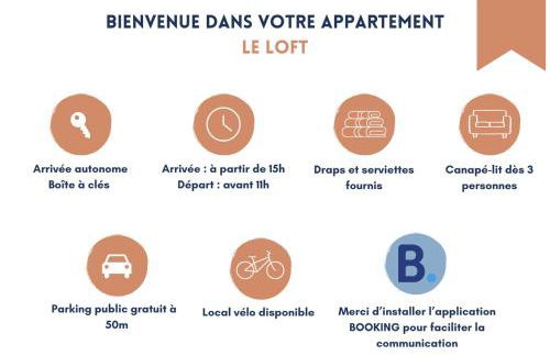 LE LOFT - Studio ouvert, salle de bain italienne, idéal couples - Foto 15