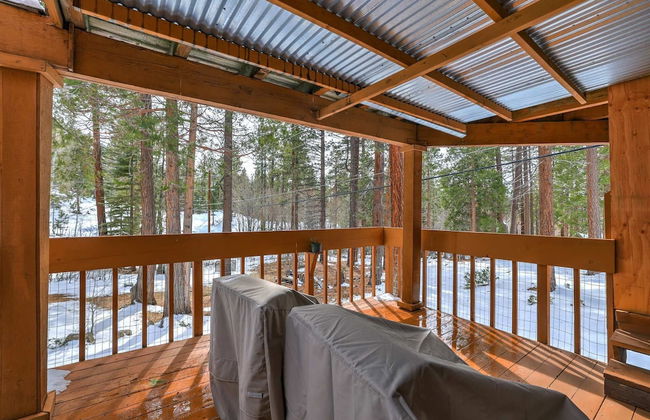 Tahoe Forest Chalet 3BR House w/ Mountain Views - Foto 51