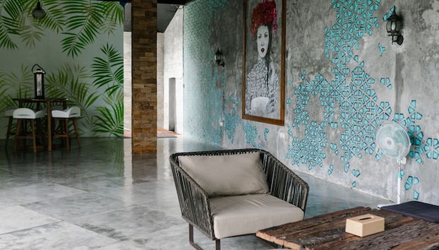 Zona de estar del vestíbulo