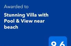 Stunning Villa with Pool & View near beach - Foto 26