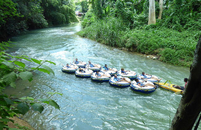 Expedición en la Jungla Chukka con Tirolesa y Tubing en el Río - Foto 1
