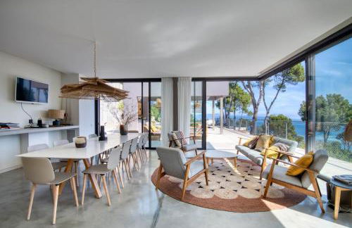 Lujo contemporaneo con vista al mar cerca Sa Riera - Foto 18