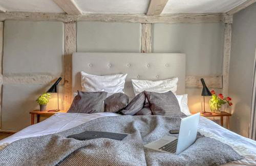 traumHaff Historischer Kahnschifferhof mit Kamin, liebevoll restauriert - Foto 19