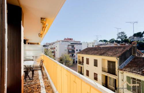 Cagnes Centre 4 pers, terrasse parking - Foto 13