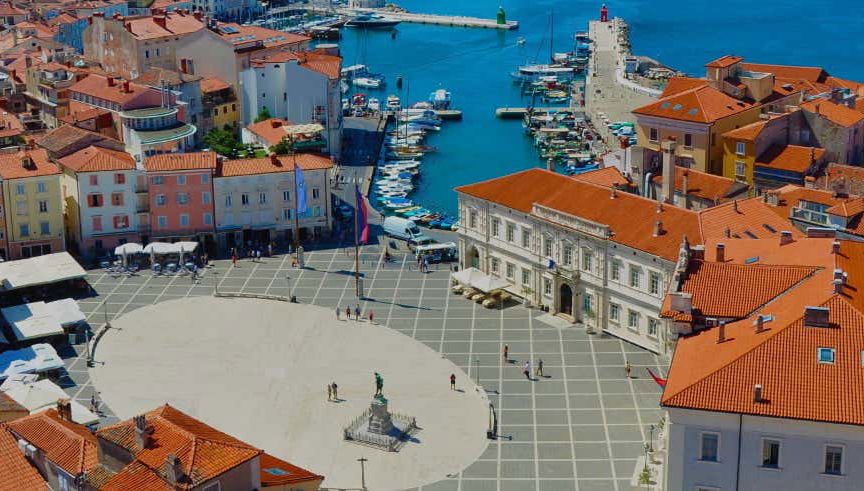 Excursão a Piran e grutas de Škocjan