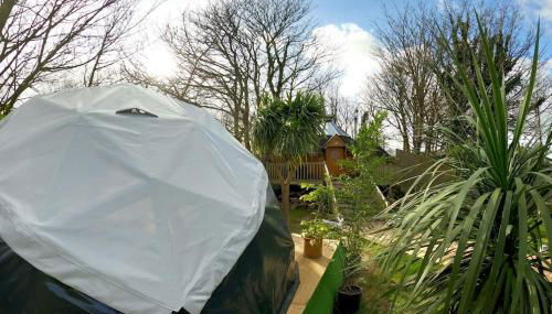 Romantic Treehouse with Hot Tub & BBQ Lodge - Foto 2