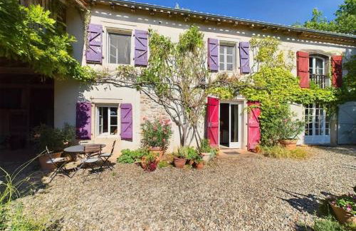 Maison Littré - Piscine chauffée - Au calme entre vignes et forêt - Foto 7