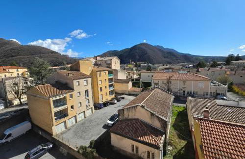 Studio avec balcon et vue panoramique sur le Cousson proche Thermes - Foto 4