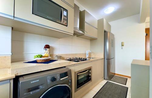 Apto em Barra Velha 340m da PRAIA com SACADA com CHURRASQUEIRA, AR CONDICIONADO WI-FI, PISCINA, PORTARIA 24h, ACADEMIA MINI MERCADO e vaga de GARAGEM - Photo 20