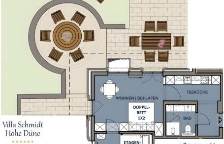 Villa Schmidt Apartments - Strandhaus direkt am Meer mit Sauna, Sport und Dünengarten - Deluxe - Foto 43