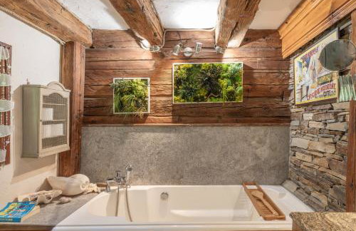 Chalet authentique luxe piscine - Foto 27