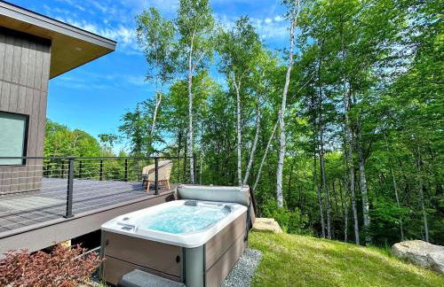 1B Contemporary cabin in magnificent setting, luxury and comfort, hot tub, AC! - Foto 43