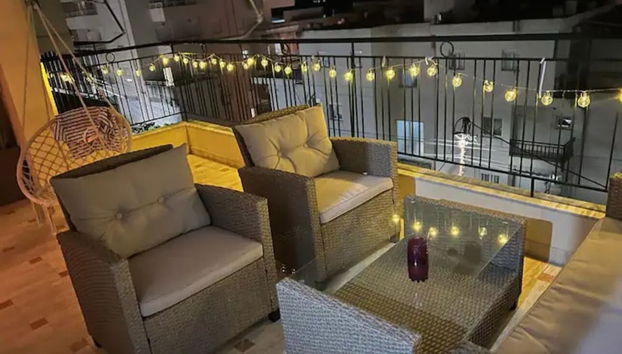 Yellow Apartment Saranda - Foto 5, Balcón