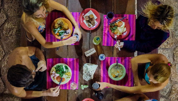 Picnic at the cenotes