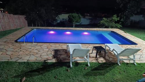 Piscina Climatizada - Chácara em Condominio - Foto 3, sunbed