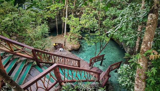 Magisches Abenteuer nach Tulum, einer riesigen Skulptur und Cenoten. Mittagessen inbegriffen - Foto 5, Entdecken Sie Tulum, dos ojos, "Madre naturaleza" und Grand Cenote