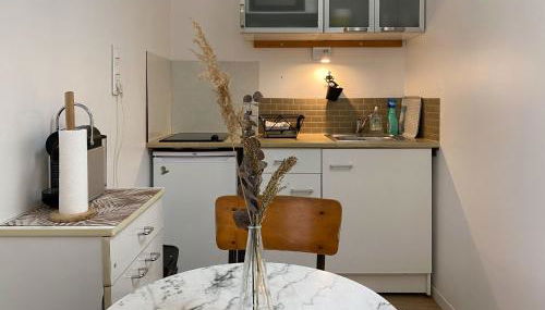 Ilbarritz, T2 proche plage/parking/terrasse - Foto 5, stove, minibar