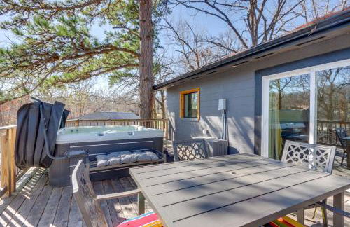 Deck and Boat Dock Lakefront Cabin in Eucha! - Photo 17