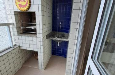 LINDO APARTAMENTO EM UBATUBA NA PRAIA DO ITAGUA, SAUNA, PISCINA, WI-FI, AR CONDICIONADO, 2 VAGAS DE ESTACIONAMENTO e BELA VISTA DA SACADA - Foto 8