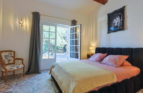 Mas provençal avec piscine chauffée, tennis, pétanque, vue mer, 20 min St Tropez - Foto 50
