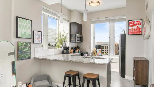 Welcome to Dog Moines-Downtown DSM Studio with Skywalk Access No Pet Fees - Photo 1