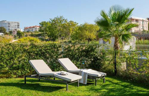 New LUXURY apartment with sea view and PRIVATE heated pool, 50m from the beach - Foto 12