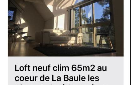 Loft duplex neuf 65m2 (clim) au coeur de La Baule les Pins - Photo 10