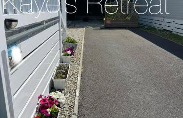 Kayes Retreat Three bed caravan Newquay Bay Resort Quieter area of park - Foto 3