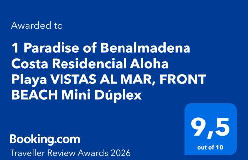 1 Paradise of Benalmadena Costa Residencial Aloha Playa VISTAS AL MAR, FRONT BEACH Mini Dúplex - Foto 53