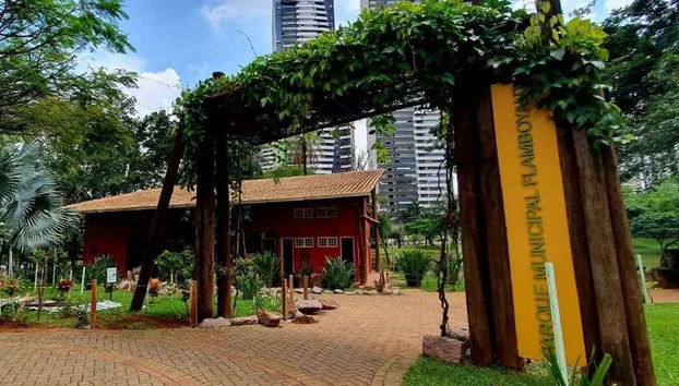 Entrée du parc Flamboyant à Goiânia