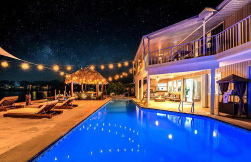 Waterfront Villa with Beach, Pool, Cinema, Game Room and Tiki - Foto 30