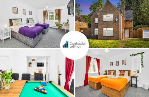 Elegant 3 Bedroom Detached House By Your Lettings Short Lets & Serviced Accommodation Peterborough With Free WiFi & Parking - Foto 1