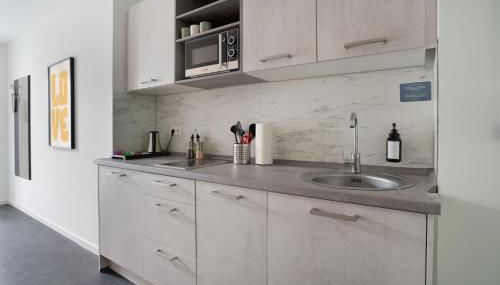 Stilvolle Apartments in der Osnabrücker Innenstadt I home2share - Foto 3, stove