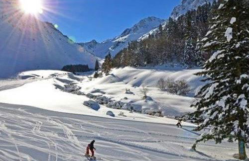 Charmant T2 4 pers avec terrasse, piscine couverte, salle de fitness et parking couvert - FR-1-404-249 - Foto 6