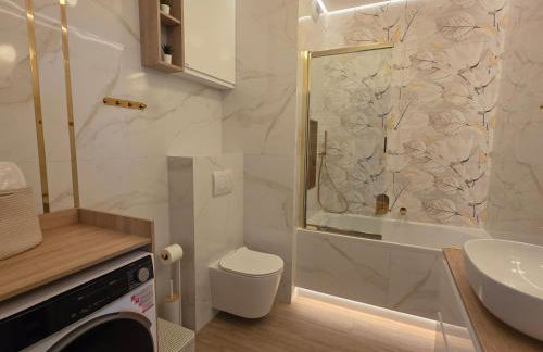 Golden Sky 17 pietro, taras z widokiem na Aquapark - Photo 12