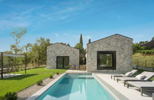 Villa Ulmus near Motovun for 6 people with heated pool & jacuzzi - Foto 12