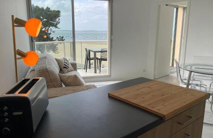 Première ligne - Vue mer exceptionnelle - Accès direct plage - Grand balcon - Parking privatif clos - Tout à pieds - Foto 7