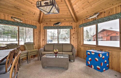 Expansive Ruth Lake Home with Dock, Fire Pit and Beach - Photo 16